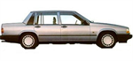  VOLVO 740 (744) 1983 -  1992