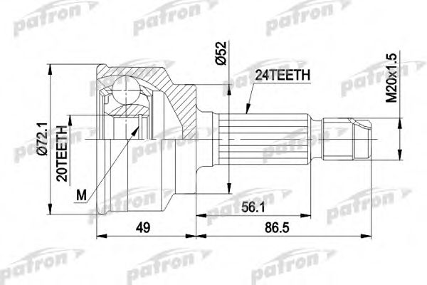 PCV1261 PATRON  ,  