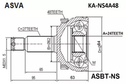KA-NS4A48 ASVA  ,  