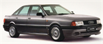 Запчасти AUDI 80 (8A, B3) 2.0 E quattro 1988 -  1990