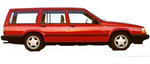  VOLVO 740 Kombi (745) 2.4 Diesel 1985 -  1988