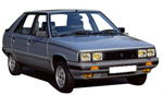  RENAULT 11 (B/C37_) 1.4 Turbo (B/C375) 1984 -  1986