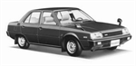  MITSUBISHI TREDIA (A21_) 1.8 GLS 4WD 1985 -  1986