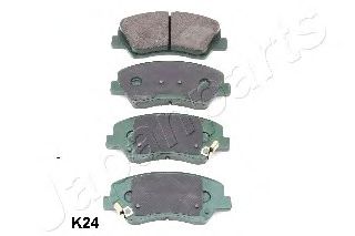 PA-K24AF JAPANPARTS Комплект тормозных колодок, дисковый тормоз