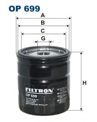 OP699 FILTRON Масляный фильтр