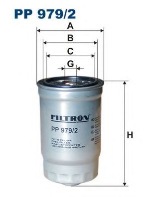PP979/2 FILTRON Топливный фильтр