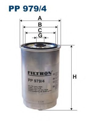 PP979/4 FILTRON Топливный фильтр