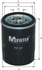 TF 27 MFILTER Масляный фильтр