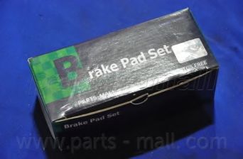 PKC-008 PARTS MALL Комплект тормозных колодок, дисковый тормоз