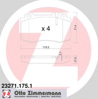 23271.175.1 OTTO ZIMMERMANN   ,  