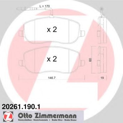 20261.190.1 OTTO ZIMMERMANN   ,  