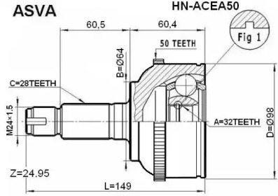 HN-ACEA50 ASVA  ,  