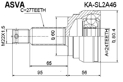 KA-SL2A46 ASVA  ,  