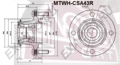 MTWH-CSA43R ASVA  