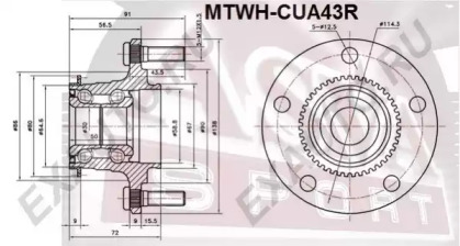 MTWH-CUA43R ASVA  