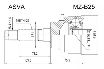 MZ-B25 ASVA  ,  