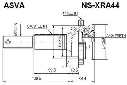 NS-XRA44 ASVA  ,  